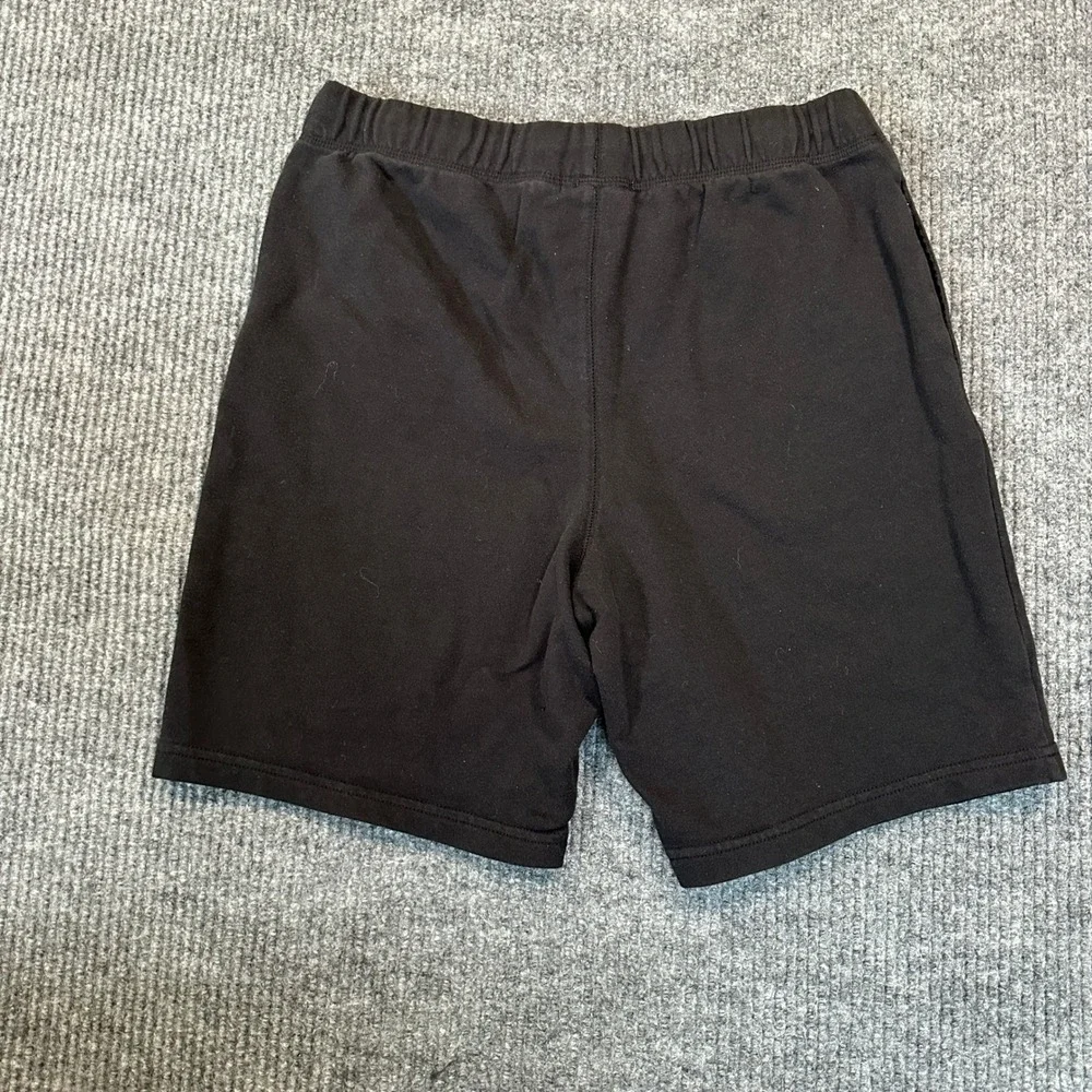 The Children's Place Fleece Pull On Shorts 16 XXL Husky Black Cotton Blend